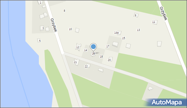 Grzybek, Grzybek, 16, mapa Grzybek