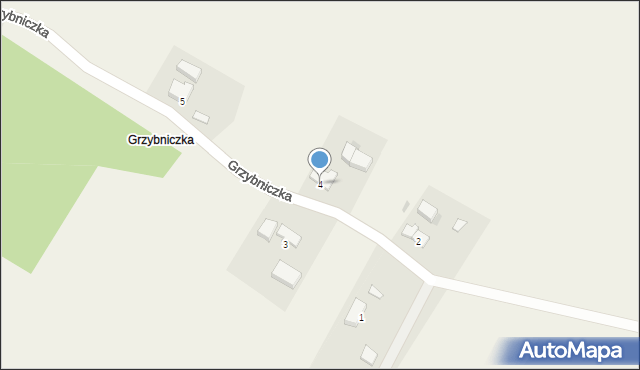 Grzybniczka, Grzybniczka, 4, mapa Grzybniczka