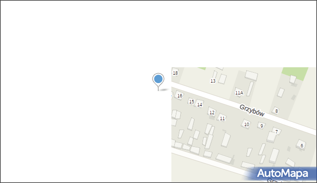 Grzybów, Grzybów, 19, mapa Grzybów