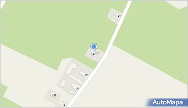 Grzybów, Grzybów, 49, mapa Grzybów