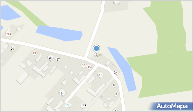 Grzybów, Grzybów, 10, mapa Grzybów