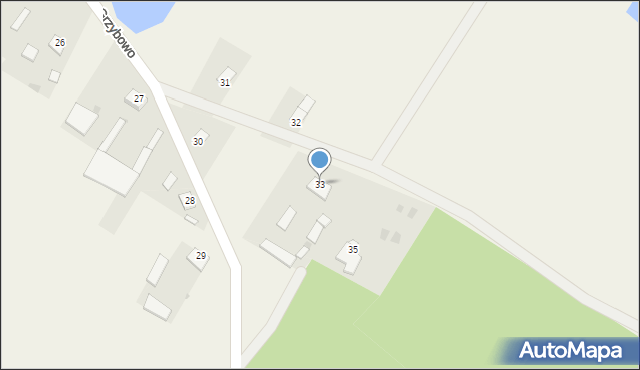 Grzybowo, Grzybowo, 33, mapa Grzybowo