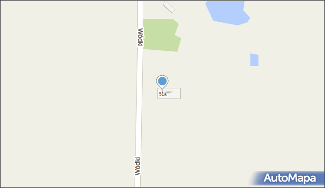 Grzybowo, Grzybowo, 51a, mapa Grzybowo