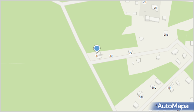 Grzybowo, Grzybowo, 31, mapa Grzybowo