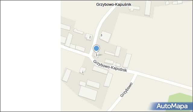 Grzybowo-Kapuśnik, Grzybowo-Kapuśnik, 7, mapa Grzybowo-Kapuśnik