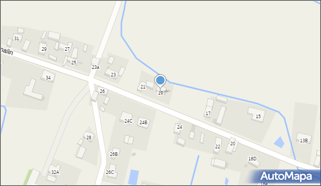 Grzymalin, Grzymalin, 19, mapa Grzymalin