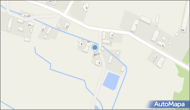 Grzymalin, Grzymalin, 6A, mapa Grzymalin