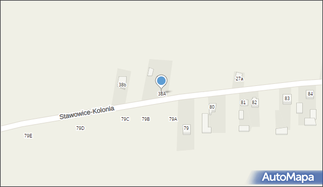 Grzymałów, Grzymałów, 38A, mapa Grzymałów