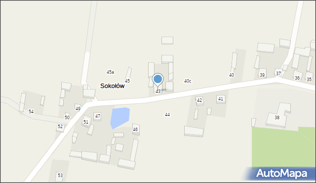 Grzymałów, Grzymałów, 43, mapa Grzymałów