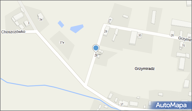 Grzymiradz, Grzymiradz, 28, mapa Grzymiradz