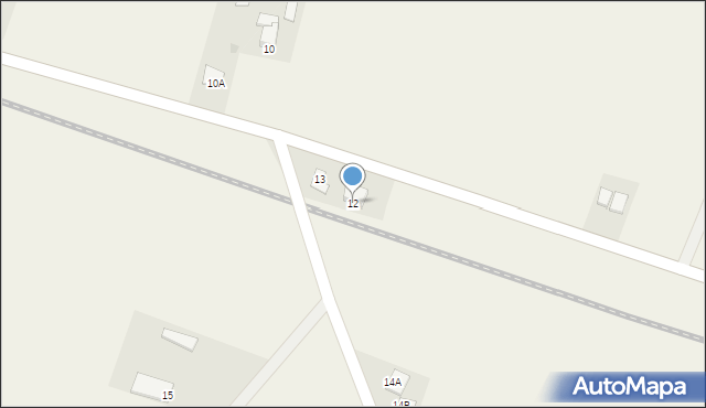 Grzywna, Grzywna, 12, mapa Grzywna