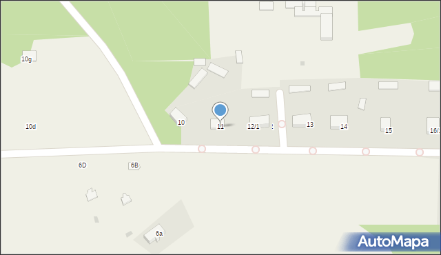 Guszczewina, Gruszki, 11, mapa Guszczewina