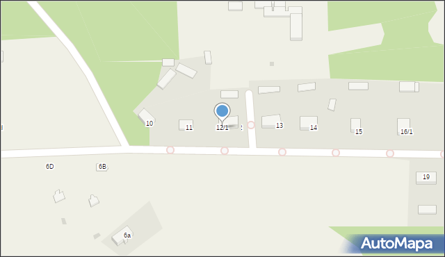 Guszczewina, Gruszki, 12/1, mapa Guszczewina