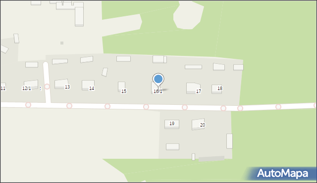 Guszczewina, Gruszki, 16/2, mapa Guszczewina