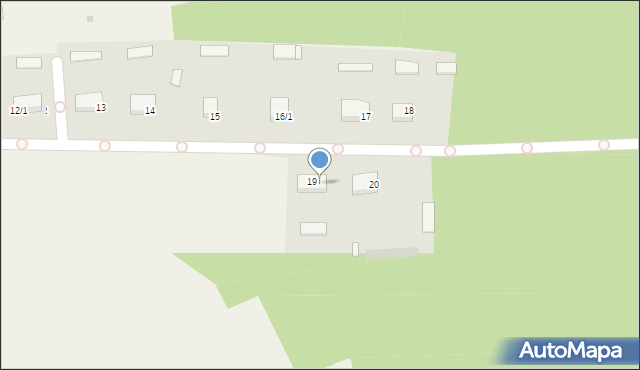 Guszczewina, Gruszki, 19/2, mapa Guszczewina