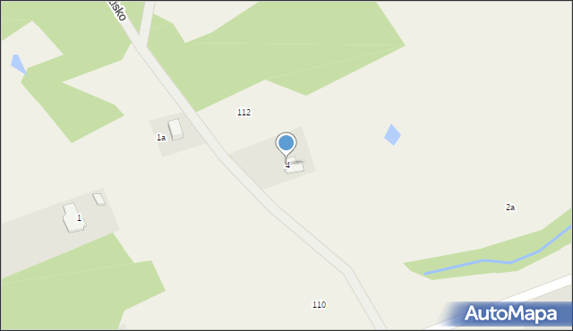 Gzin, Grodzisko, 4, mapa Gzin