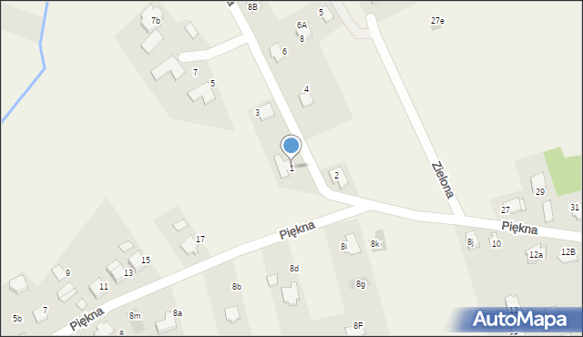 Hecznarowice, Graniczna, 1, mapa Hecznarowice