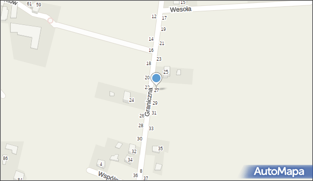 Ilkowice, Graniczna, 27, mapa Ilkowice