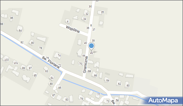 Ilkowice, Graniczna, 41, mapa Ilkowice