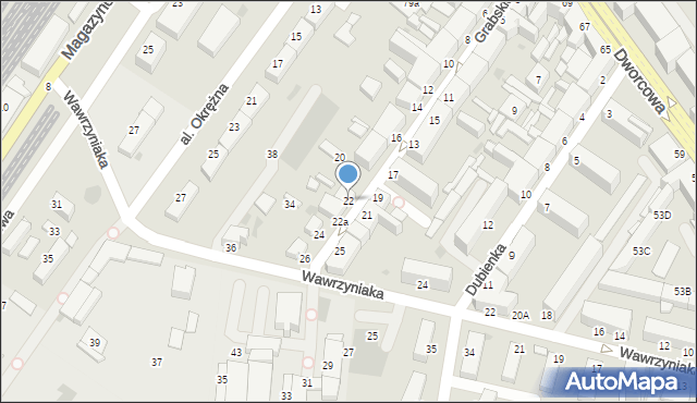 Inowrocław, Grabskiego Lucjana, 22, mapa Inowrocławia