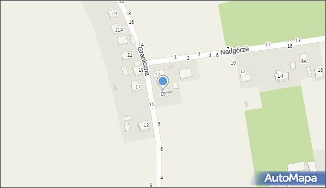 Jastkowice, Graniczna, 10, mapa Jastkowice