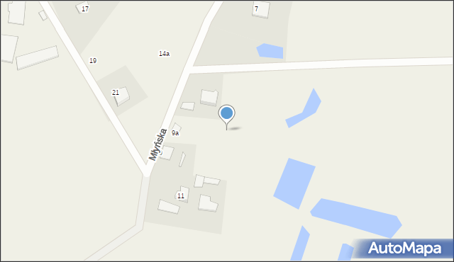 Jegłownik, Gronowska, 17d, mapa Jegłownik