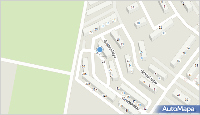 Jelcz-Laskowice, Grabskiego Władysława, 21, mapa Jelcz-Laskowice