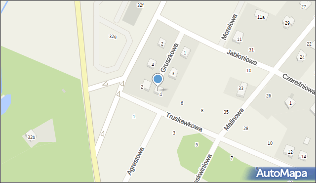 Jerzmanowa, Gruszkowa, 5, mapa Jerzmanowa