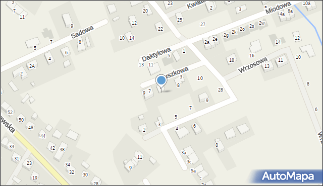 Kamieniec Wrocławski, Gruszkowa, 6, mapa Kamieniec Wrocławski