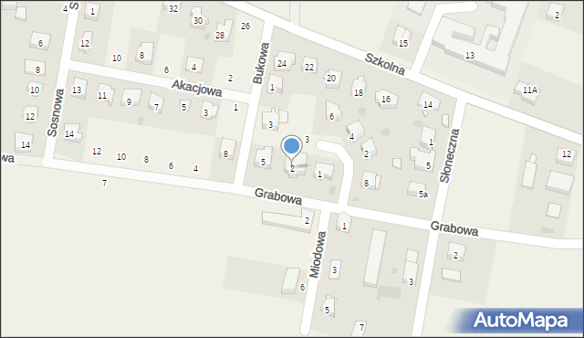 Karnice, Grabowa, 2, mapa Karnice