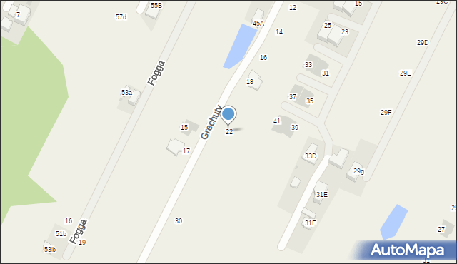 Klaudyn, Grechuty Marka, 22, mapa Klaudyn