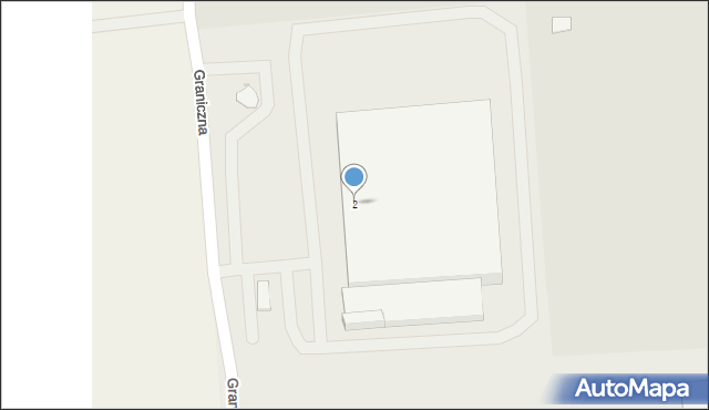 Kostrzyn, Graniczna, 2, mapa Kostrzyn