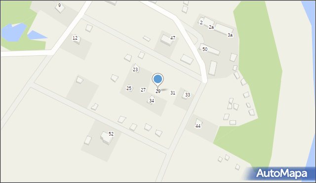 Kronowo, Grzybowo, 29, mapa Kronowo