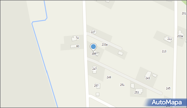 Krościenko Wyżne, Grunwaldzka, 235, mapa Krościenko Wyżne