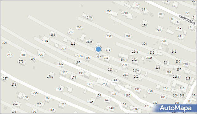 Krzeszowice, Grunwaldzka, 277, mapa Krzeszowice