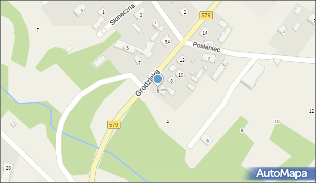 Kuklówka Zarzeczna, Grodziska, 6, mapa Kuklówka Zarzeczna