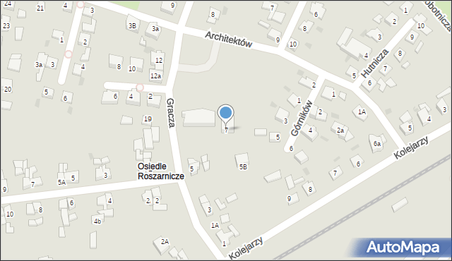 Lębork, Gracza Szczepana, ks., 7, mapa Lębork