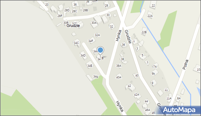 Legionowo, Grudzie, 34B, mapa Legionowo