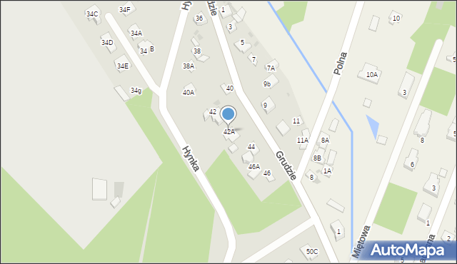 Legionowo, Grudzie, 42A, mapa Legionowo