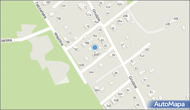 Legionowo, Grudzie, 82C, mapa Legionowo