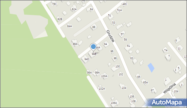 Legionowo, Grudzie, 94B, mapa Legionowo
