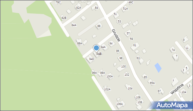Legionowo, Grudzie, 94C, mapa Legionowo
