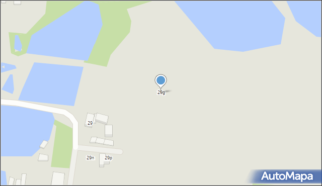 Łódź, Grabińska, 29g, mapa Łodzi