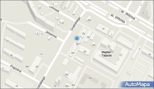 grabskiego lublin mapa Grabskiego Władysława 25 (ul), 20 330 Lublin