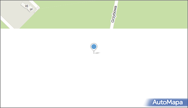 Lublin, Grzybowa, 10A, mapa Lublina