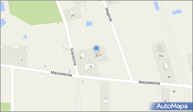 Malcanów, Graniczna, 2b, mapa Malcanów