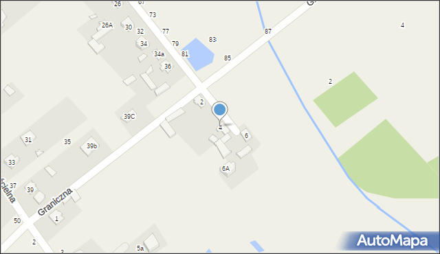 Maliszew, Graniczna, 4, mapa Maliszew