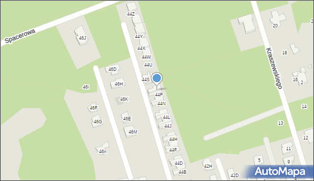 Marki, Grunwaldzka, 44R, mapa Marki