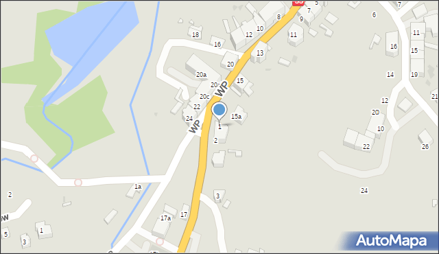 Międzylesie, Graniczna, 1, mapa Międzylesie