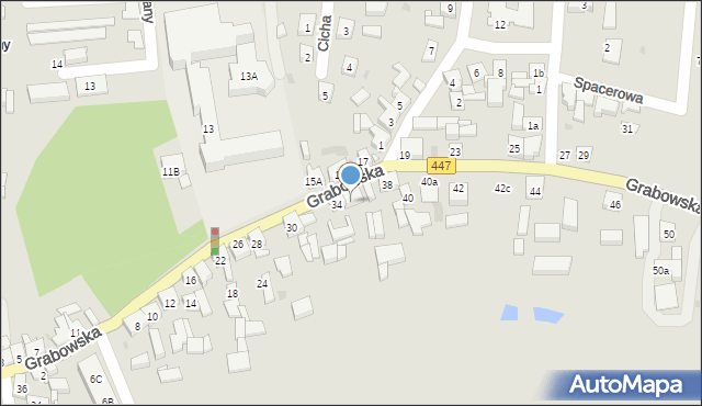 Mikstat, Grabowska, 36, mapa Mikstat